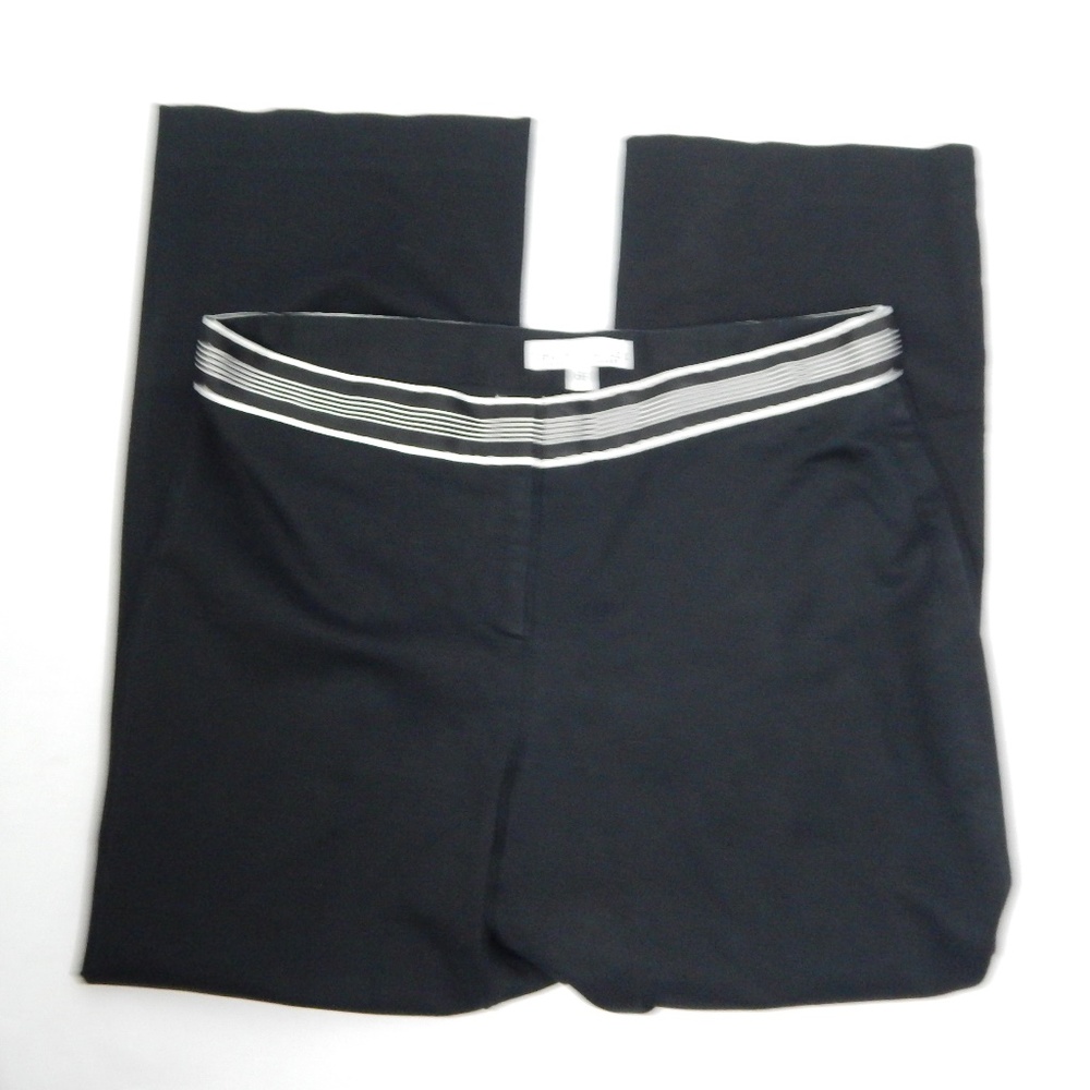 White House Black Market Cropped Striped Band